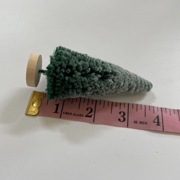 Vintage‎ Dept. 56 Bottle Brush Trees Lot 8 Christmas Village 2.5-8” Round Base - Picture 8 of 10